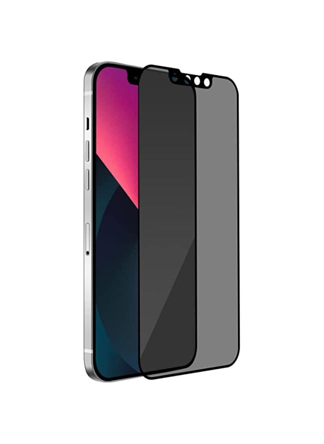 Baykron Screen Protector Privacy Edge to Edge & Antibacterial with applicator for iPhone 13/13 Pro