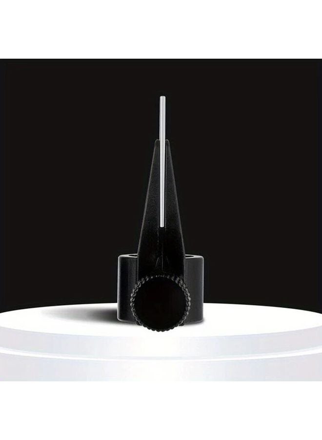 Black Plastic Tile Grout Caulking Nozzle Applicator Precision Sealant Guide Tool - Image 1