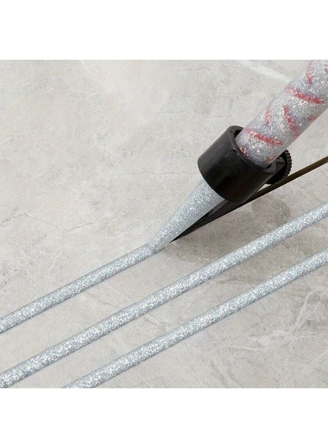 Black Plastic Tile Grout Caulking Nozzle Applicator Precision Sealant Guide Tool - Image 3