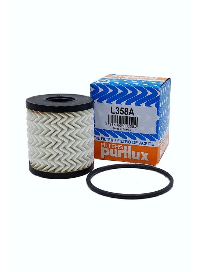 L358A Oil Filter For Peugeot