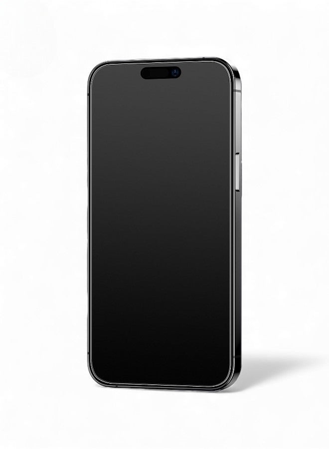 واقي شاشة مضاد للتجسس لـ آيفون 14 (iPhone 14) (ضد البصمة) لحماية الخصوصية (لقافة) S-TOP, حماية كاملة لشاشة الهاتف من الخدوش والكسر - Image 1