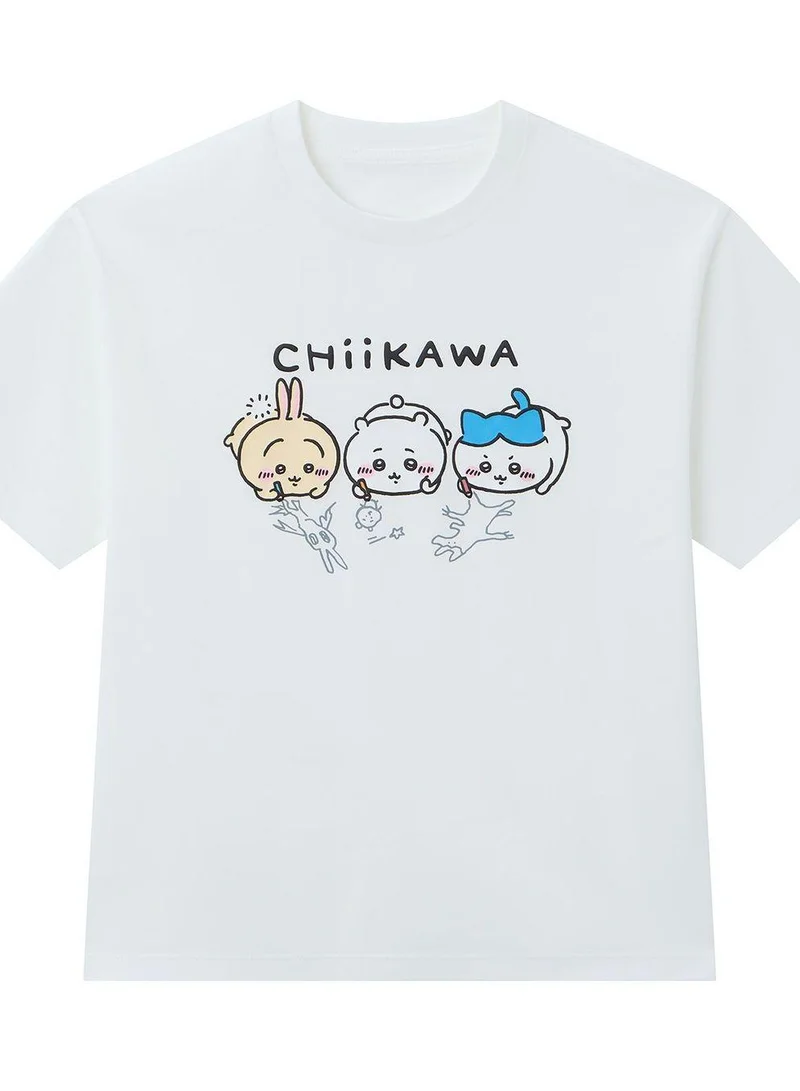Giordano  Kids' Chiikawa Snow White Relaxed Graphic Tee  | Best Price UAE