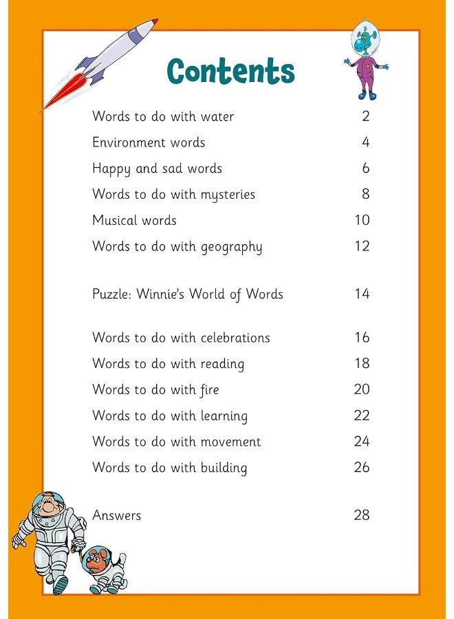 كتاب نشاط المفردات للأعمار من 10 إلى 11 - Image 3