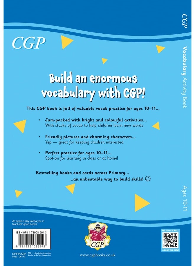 كتاب نشاط المفردات للأعمار من 10 إلى 11 - Image 2