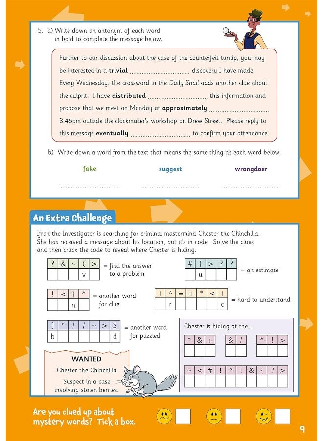 كتاب نشاط المفردات للأعمار من 10 إلى 11 - Image 5