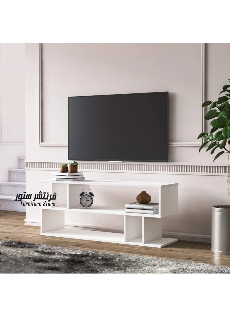 Generic - Modern TV unit - height 45 cm - width 100 cm - depth 26 cm, from Furniture Store. - Image 1