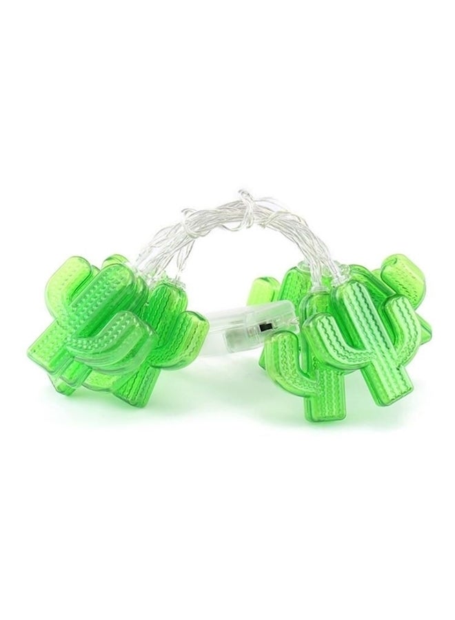 Loquat 10-Led Decorative String Light Green - Image 1
