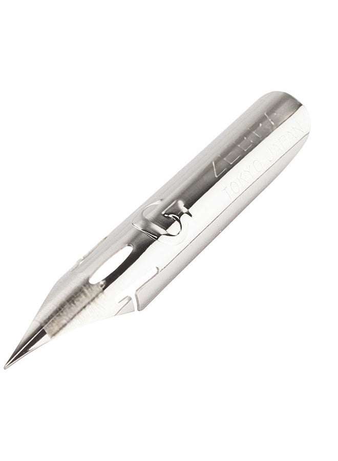 Zebra Technologies Zebra Comic G Model Chrome Pen Nib, 10 Nibs (1 Pack) (PG-6B-C-K) - Image 1