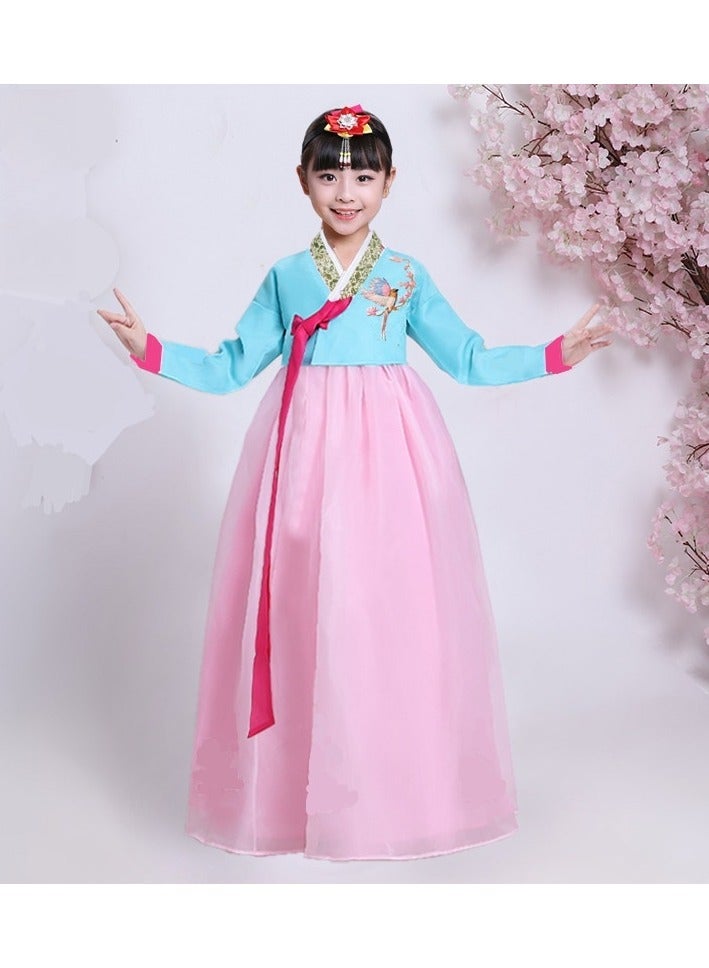 KUYING New Korean Traditional Long Sleeved Dress Cosplay Clothing  - Image 1