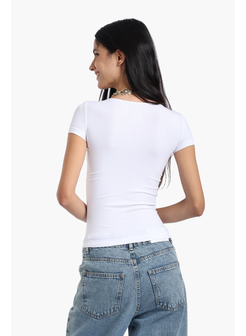 Carina Short Sleeves Top (Cookies) - Image 3