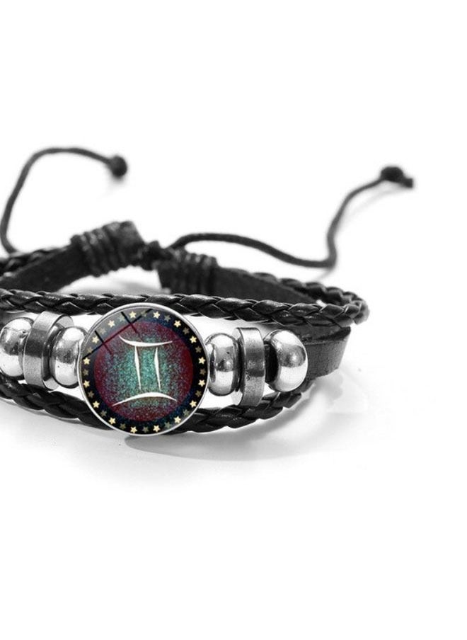 5esha - Twelve Constellations Gemstone Retro Handmade Bracelet - Image 1