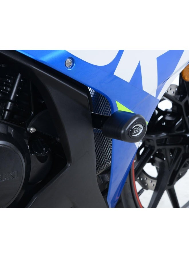 R&G AERO CRASH PADS/FRAME SLIDERS BOBBINS CP0435BL SUZUKI GSX 250 R 2017/V-STROM/2017