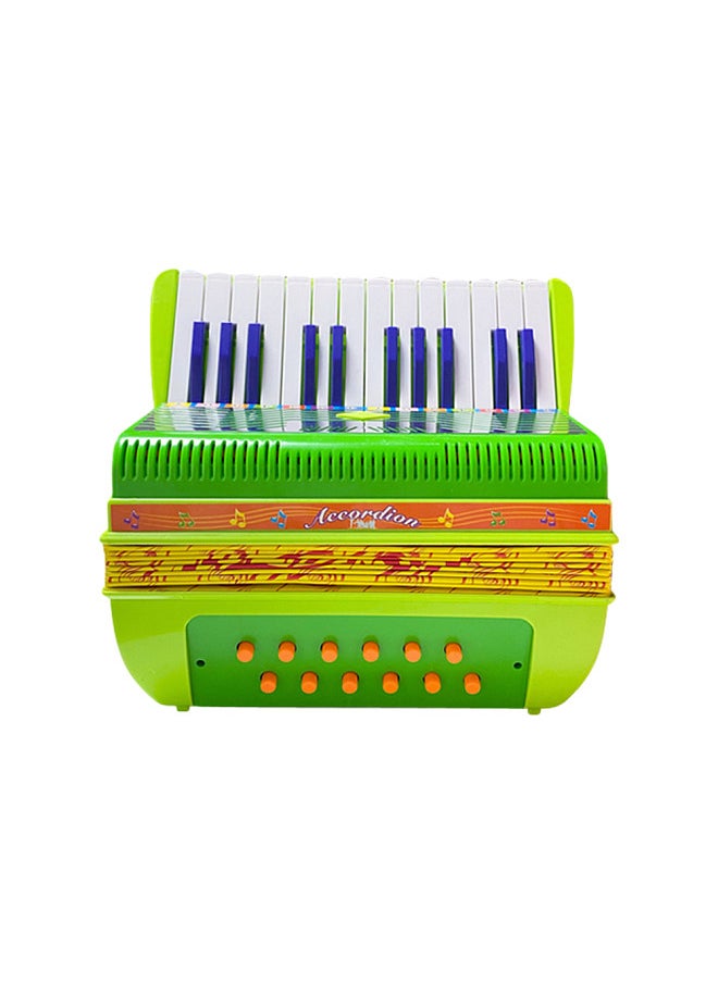 Generic Mini 24-key 12-bass Accordion ABS Material with Buckle Musical Instrument  - Image 5