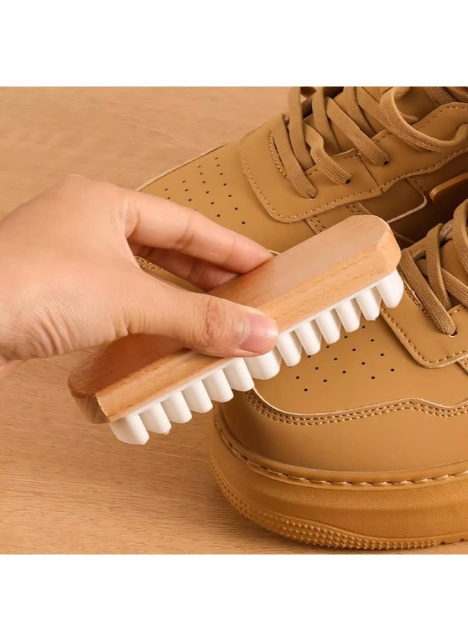Meetion - 1pc Crepe Suede Shoe Brush - Premium Nubuck Cleaner and Eraser Set, Complete Shoe Cleaning Bristle Brushes for Dress Shoes and Boot Care - Image 1