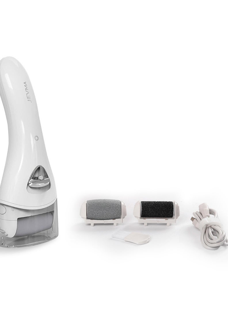 JEVMA Electric Hard Skin Remover Foot Callus Remover Electric Foot File Rechargeable Dead Skin Remover for Feet Electric Pedicure Kit Proffessinal Feet Care with 3 Roller Heads  - Image 5