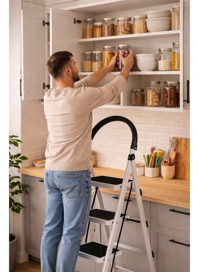 إن كي أكس سلم منزلي قابل للطي 4 خطوات - Image 5