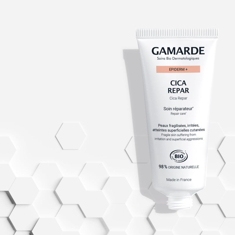 Gamarde Cica Repair - Natural Origin Face Moisturizer - Fragrance-Free for Fragile and Damaged Skin - for Adults and Children 3 Plus - 1.41 oz - Image 3