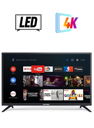 STAR TRACK 65" 4K Smart TV | Android 14, Ultra HD, Netflix, YouTube, Miracast, Bezel less, Satellite receiver, STAR TRACK - pzsku/Z8481B5345C28C08F3D62Z/45/1749037270/a2d82f81-0dc7-4a67-98b9-4e704fe76ef2