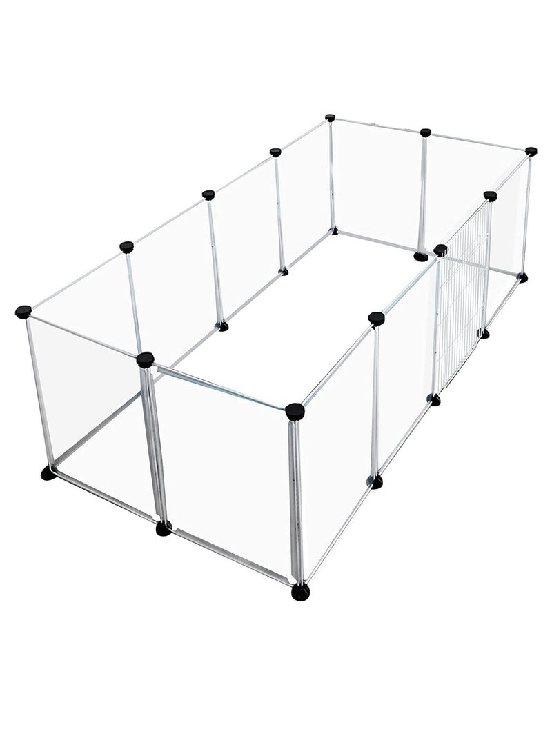 DubaiGallery DIY Animal Cat Crate Cave Dog Fences Pet Playpen Multi-functional Sleeping Playing Kennel Rabbits  Dog House  - Image 2
