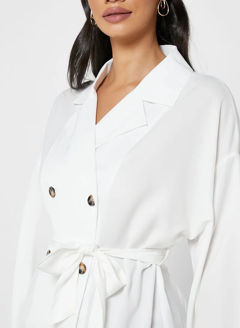 ELLA Self Tie Wrap Top