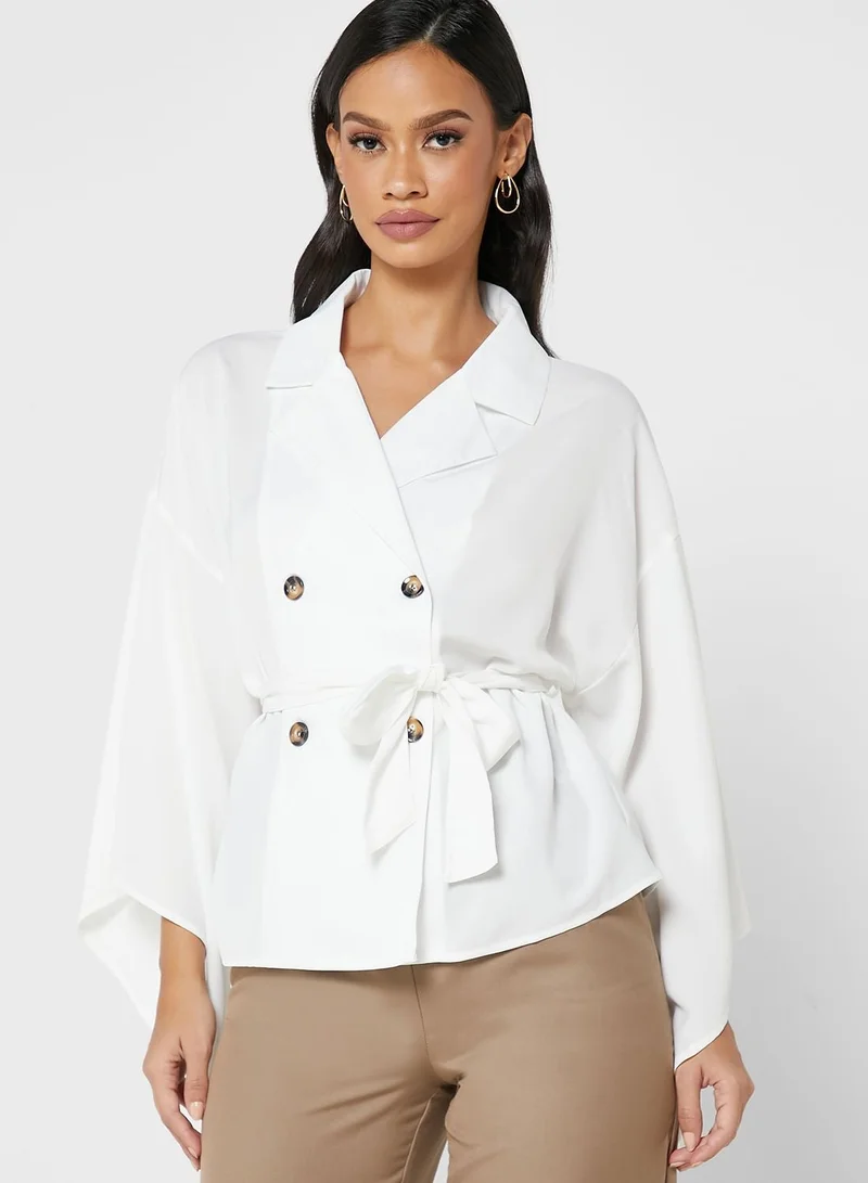 ELLA  Self Tie Wrap Top for Women | Best Price UAE