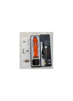 Generic Smart Watch for Men and Women T900 Ultra 2 Large NFC Bluetooth Calls Wireless Charging Touch Screen 2.2 Inch HD Orange  - Image 2