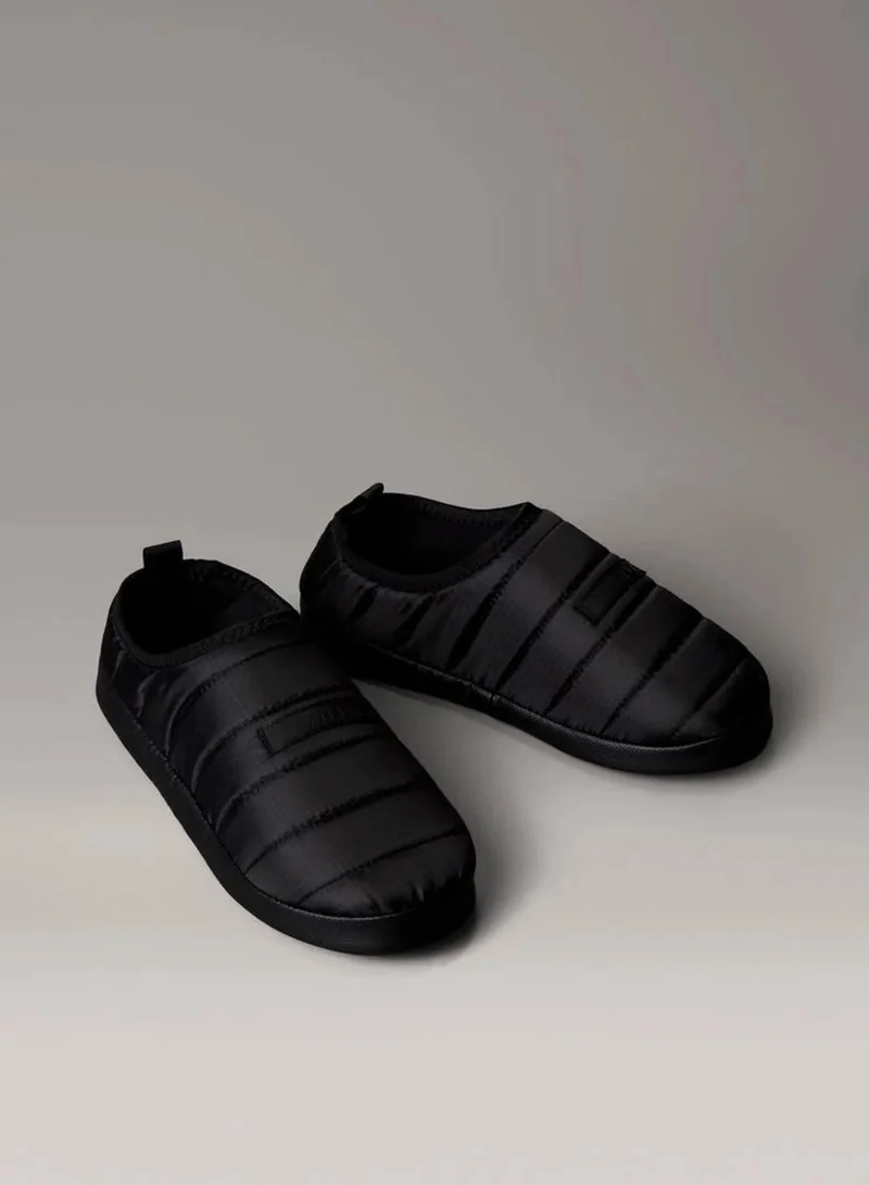 CALVIN KLEIN Quilted Padded Ripstop Slippers