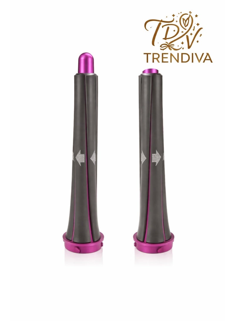 Trendiva 1 Pair 20mm/0.78 inch Long Curling Barrels Attachment for Dyson Airwrap Styler, Hair Curl Barrels Attachment Parts - Image 1