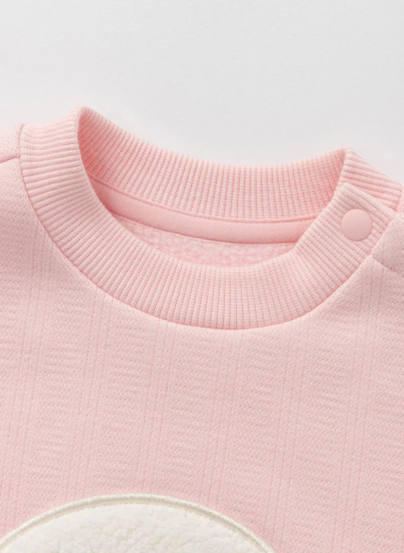 Balabala Toddler Girl Knit long sleeve suit