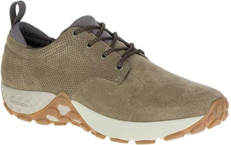 MERRELL أحذية جري جلدية سويدية زيتونية للرجال من ميريل - مقاس 11 أمريكي - Image 1