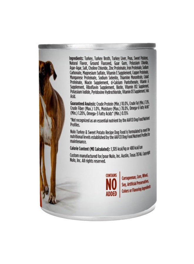 Nulo Freestyle Grain Free Turkey & Sweet Potato Recipe with Probiotics Recipe 368gms - Image 2