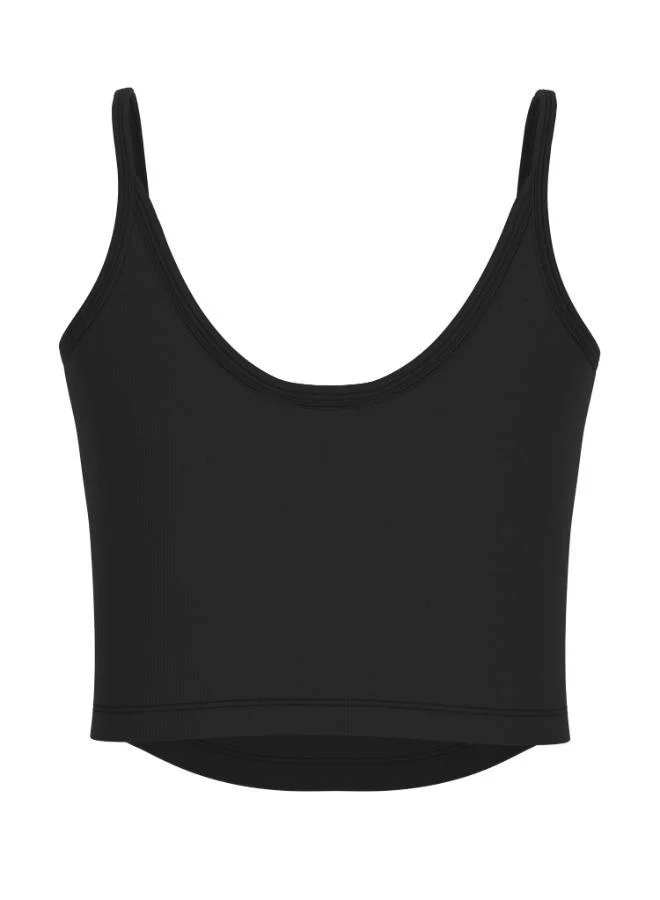 GUESS Logo Cropped Tank Top