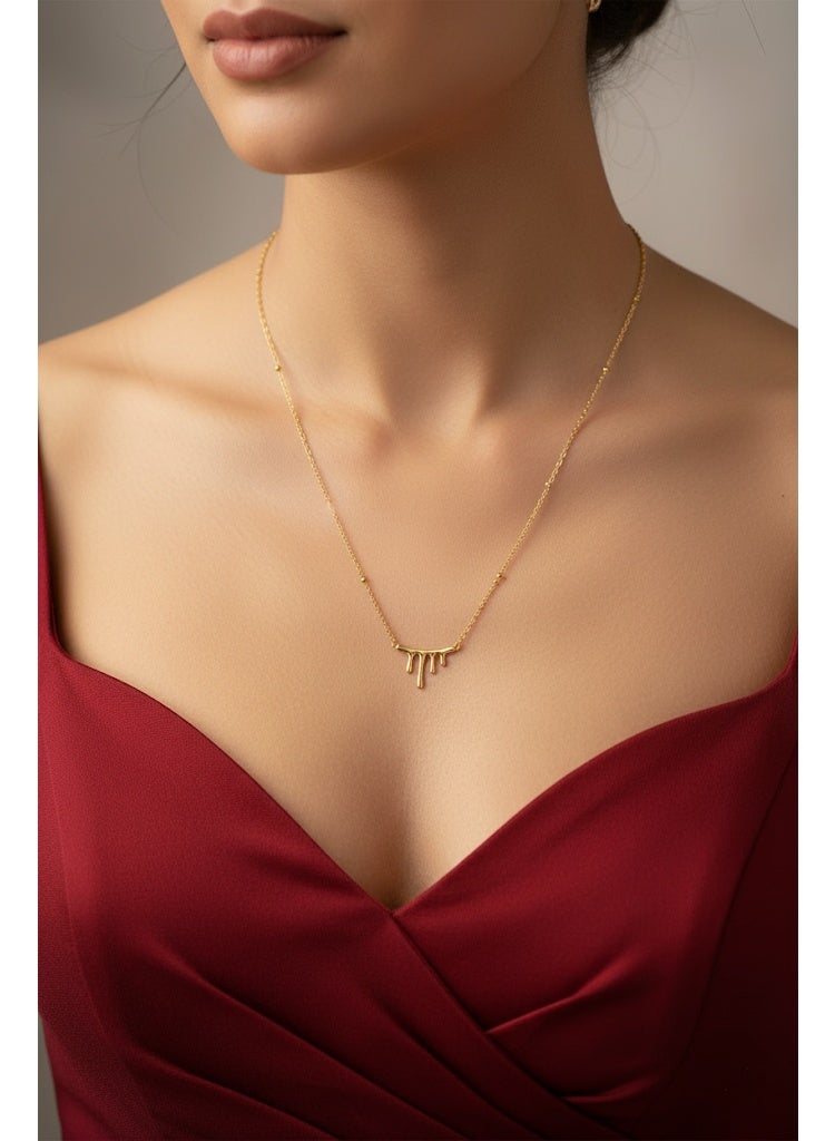 فلافي سلسلة حريمي بدلاية بتصميم انسيابي وخرز رقيق - لمسة راقية - Image 1