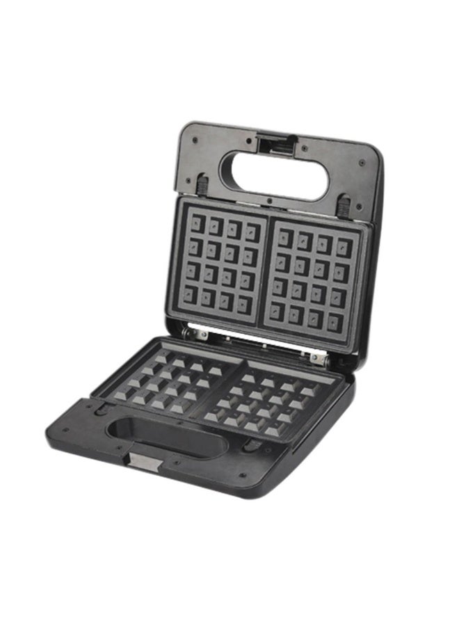 سوكاني صانعة الساندويتشات سوكاني ٣ في ١، وافل، شواية، وضاغطة ساندويتشات مع ألواح قابلة للتبديل - Image 3