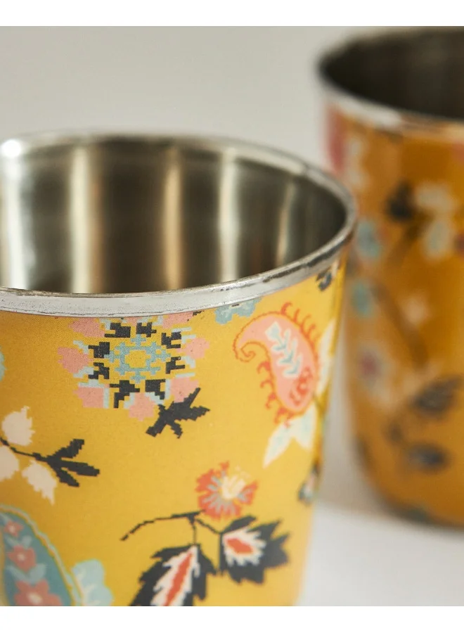 Chumbak Pixel Paisley Tumbler Set Small, 250ml