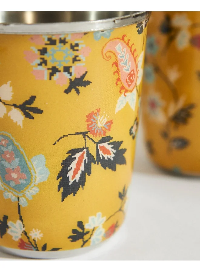 Chumbak Pixel Paisley Tumbler Set Small, 250ml