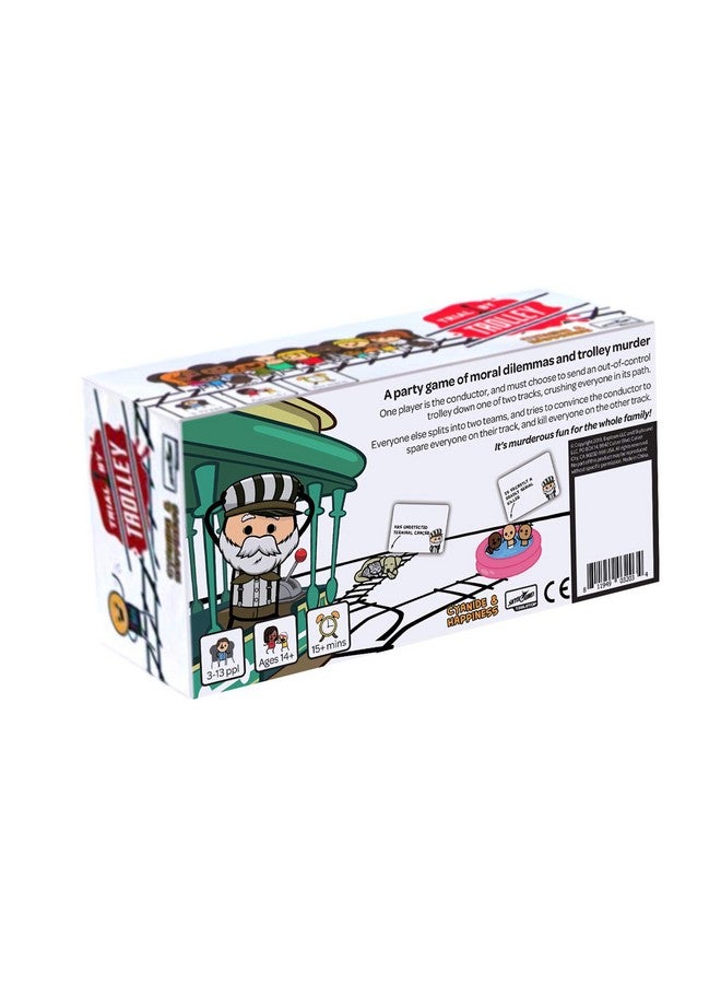 Skybound Trial by Trolley: an Adult Card Game of Moral Dilemmas and Murder | Party Game Games and Cyanide and Happiness | 3-13 Players, Ages 18 and Up - Image 3
