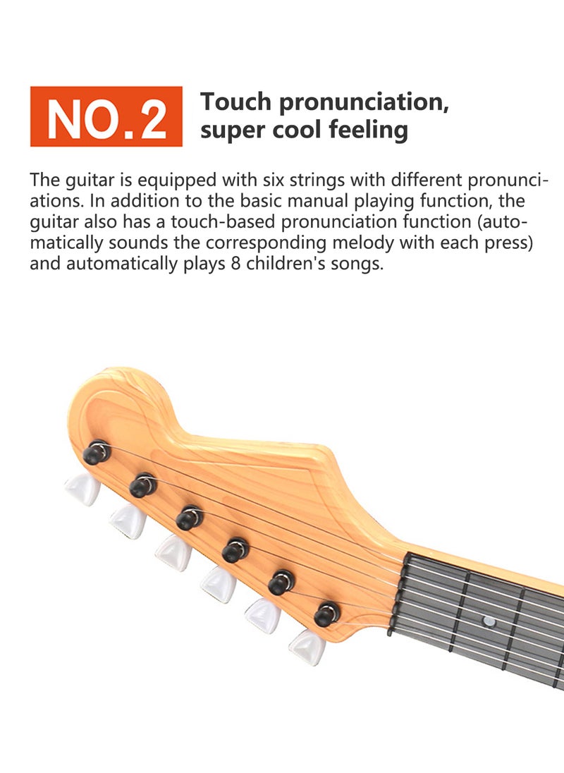 Sharpdo Children Beginner Ukulele Electronic Guitar Toy Musical Instrument  - Image 4