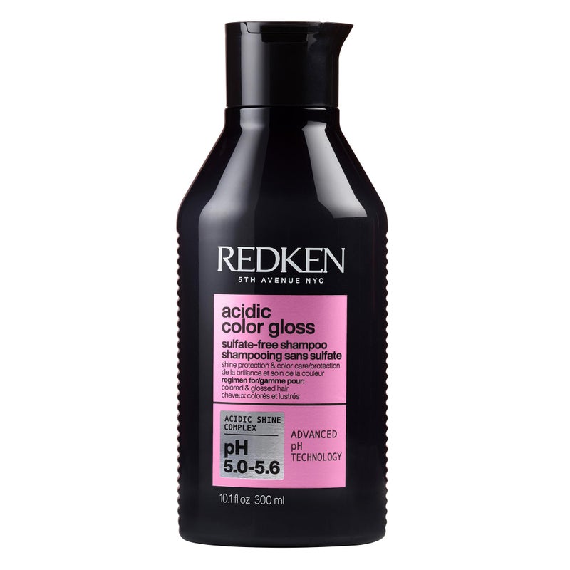 Redken Acidic Color Gloss Sulfate-Free Shampoo - Protects Vibrancy, Salon-Grade Hair Shine, For Color-Treated Hair, 10.1 Fl Oz - Image 1