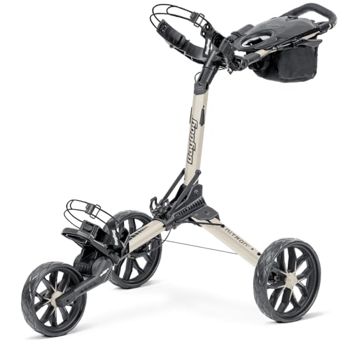 Bag Boy Nitron Golf Push Cart, Sand/Black - Image 1