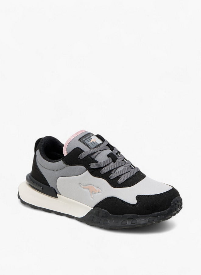 kangaROOS Women's Panelled Lace-Up Sports Shoes - Image 2