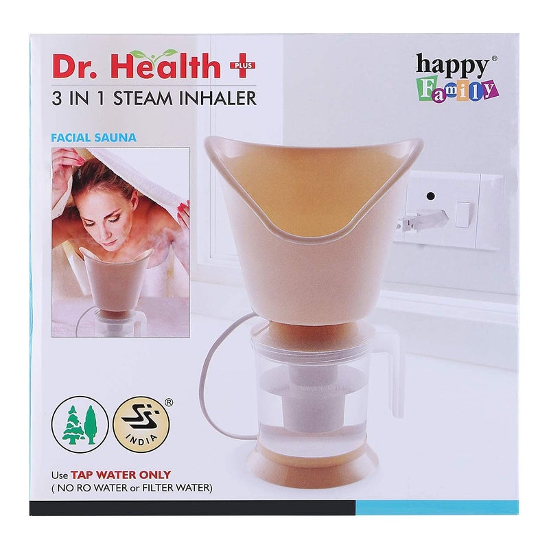 Nabhya 4 In 1 Steamer Steam inhaler for cold and cough Soothes Balm effect Steam Vaporizer Colour May Vary - Image 4
