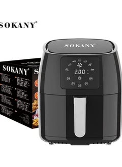 sokany sokany healthy air fryer Sk-8018-1400w -Black  - Image 3