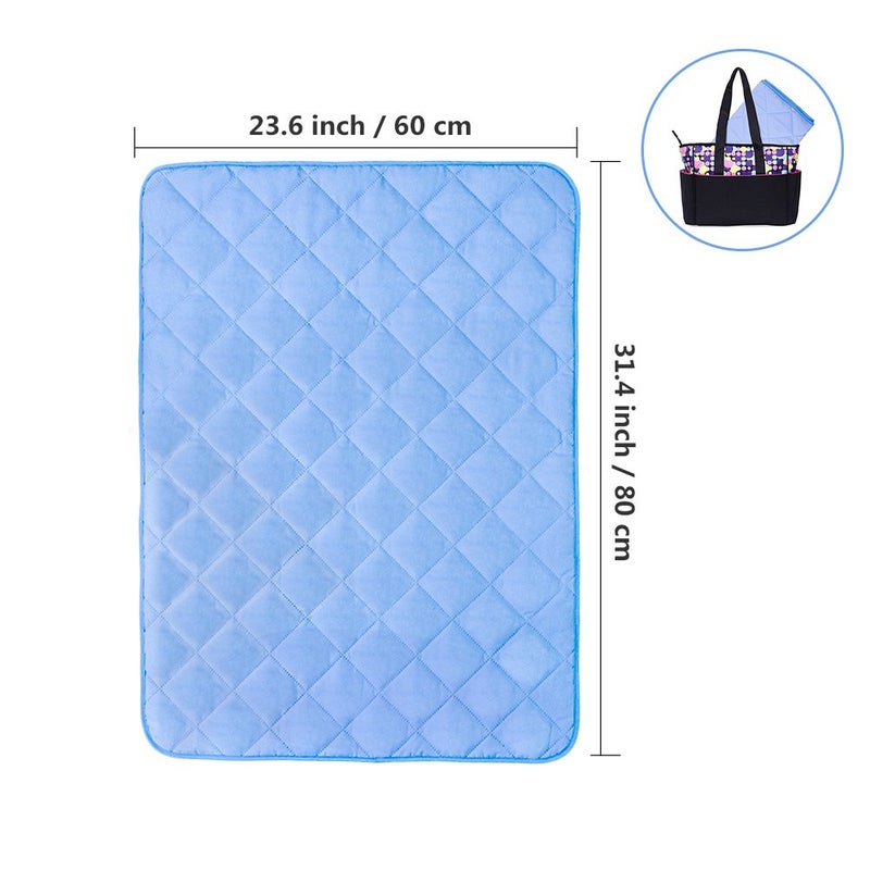 Topwon Quilted Changing Pad Waterproof, Crib Mattress Pad Liner,Comfy and Soft Foldable Mattresses 23'' x 31'' Protection for Kids, Adults, Elderly | Liquid, Urine, Accidents (Pack of 1) - Image 4