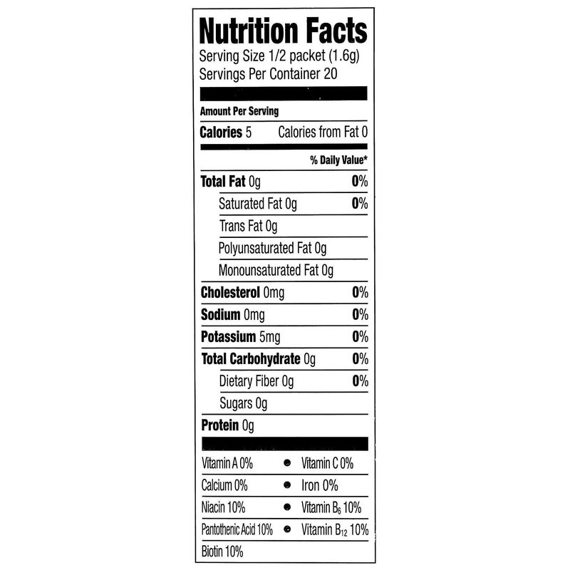Great Value Sugar Free, Low Calorie ENERGY Wild Strawberry Drink Mix (Pack of 2) - Image 4