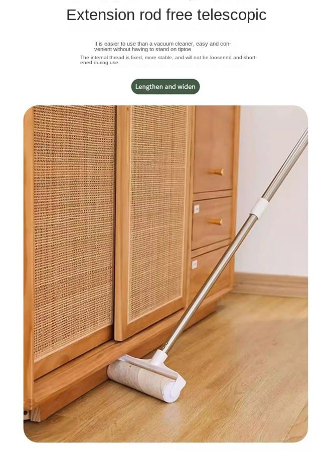 Bukela Long-Handled Dust Removal Roller for Home and Garments Extendable Design with Replacement Sheets - Image 2