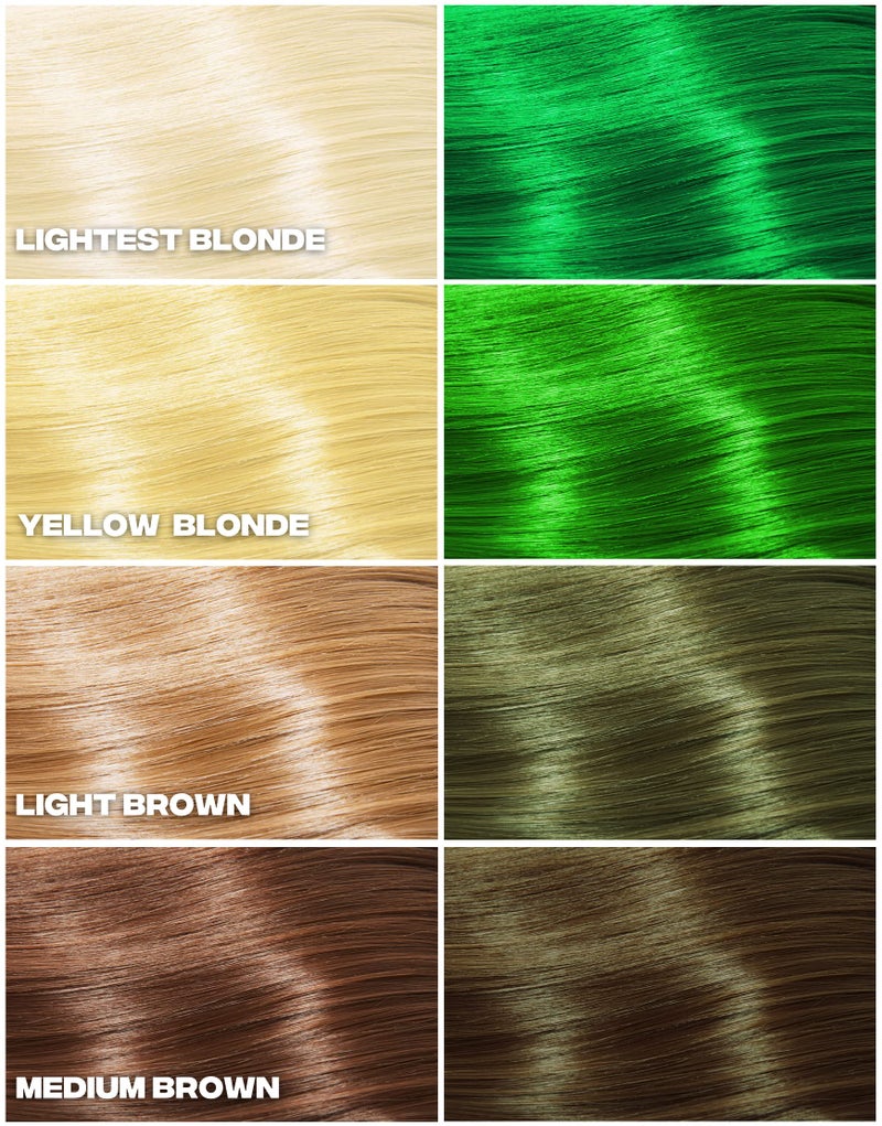 Good Dye Young Semi-Permanent Hair Color, Vegan and Cruelty-Free Green Hair Dye, Last up to 24 Washes, Non-Damaging Conditioning Hair Color (5FL OZ, Kowabunga) - Image 2