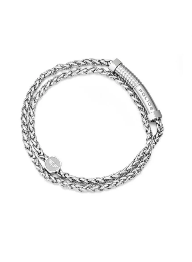 بوليس Bolt Bracelet For Men Silver Color