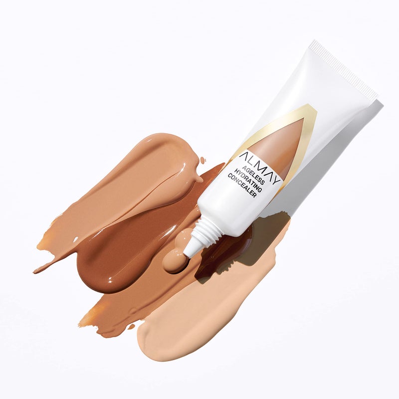 Almay Anti-Aging Concealer, Face Makeup with Hyaluronic Acid, Niacinamide, Vitamin C & E, Hypoallergenic, -Fragrance Free, 040 Medium Deep, 0.37 Fl Oz (Pack of 1) - Image 5