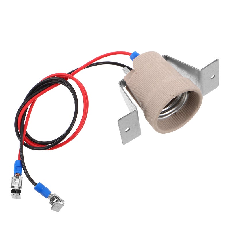 Popcorn Machine Lamp With Wire - Light Bulb Holder Replacement Part For Commercial Popcorn Maker Fits Home Or Event Use - Image 3